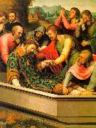 Juan de Juanes The Burial of St.Stephen oil on canvas